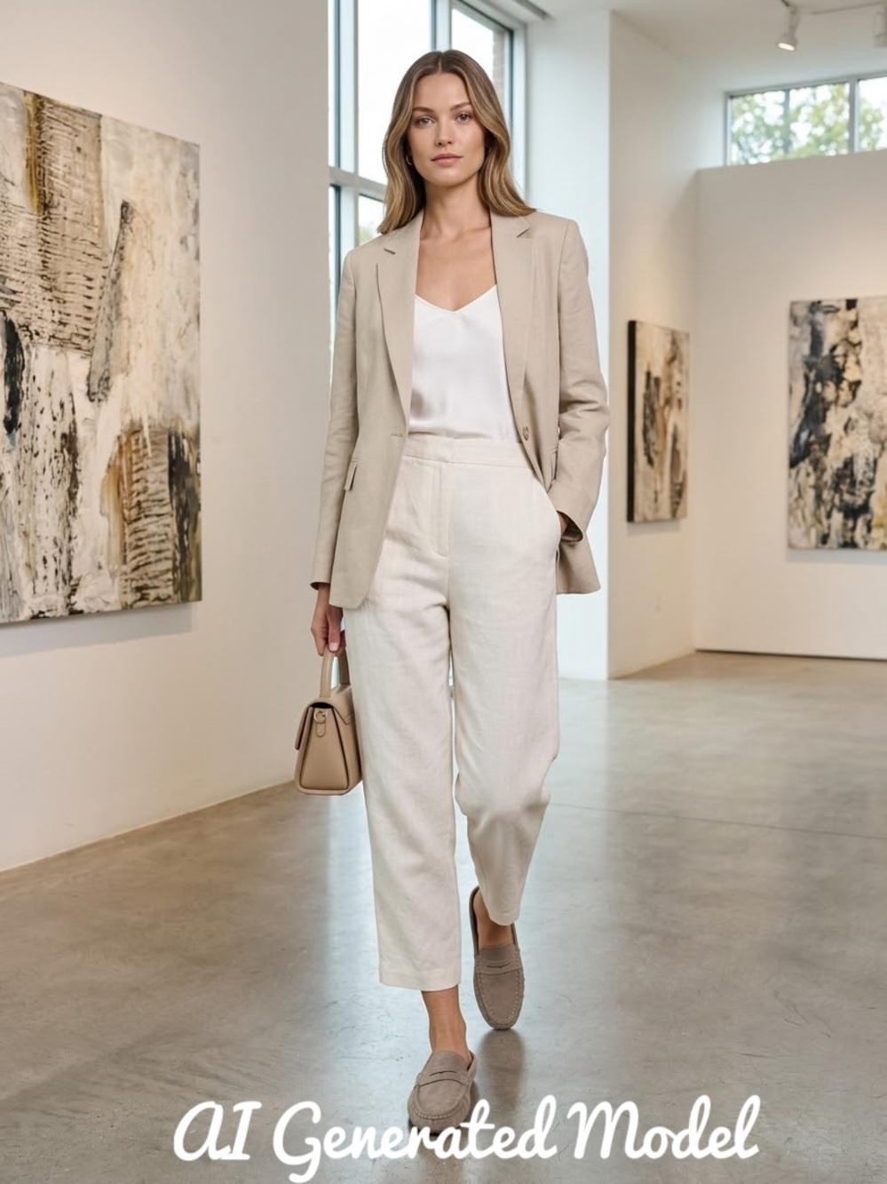 Jason Wu Meeky-P Mules. Beige Suede Slip-On Size 8